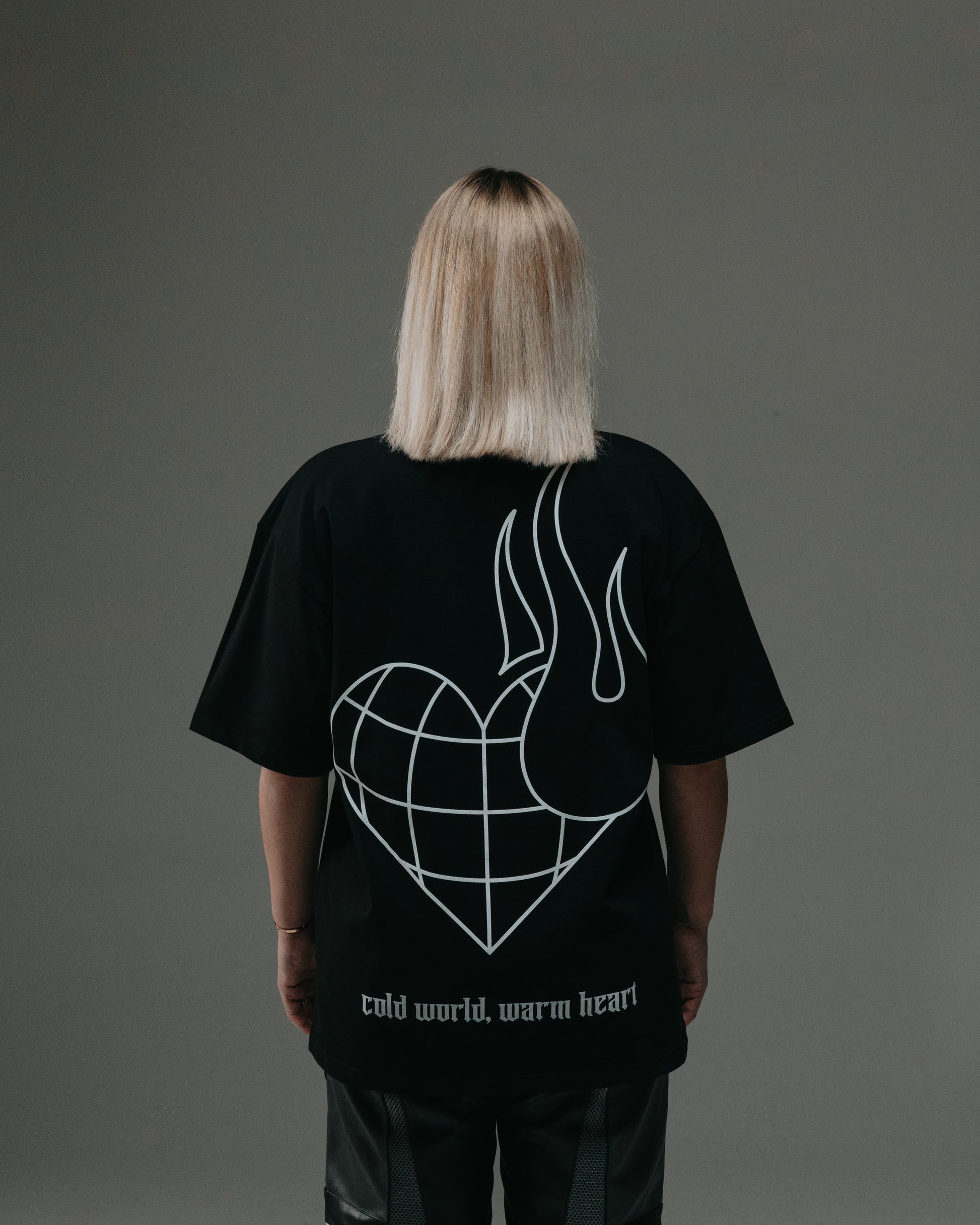CW/WH Black Tee