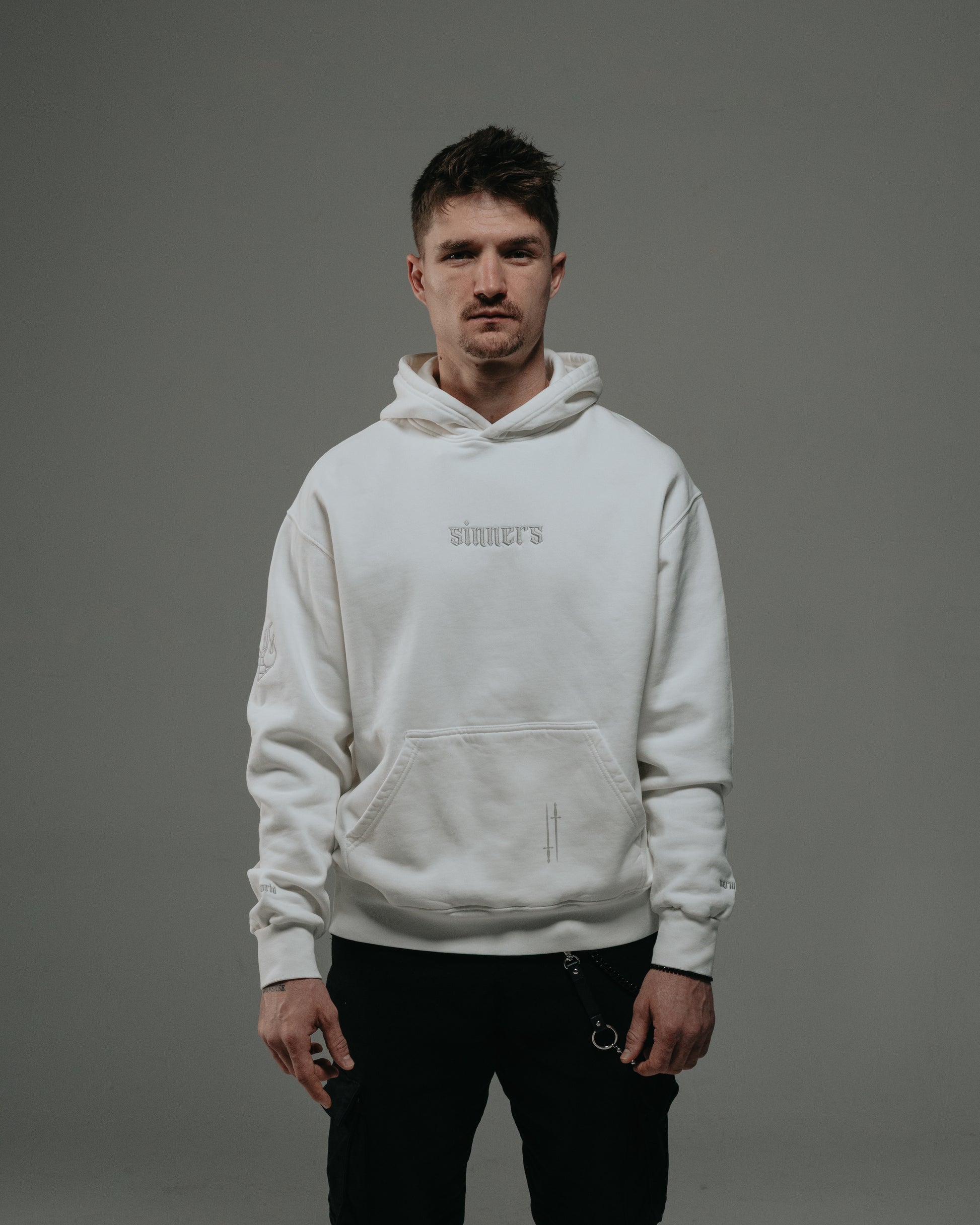CW/WH Hoodie OffWhite