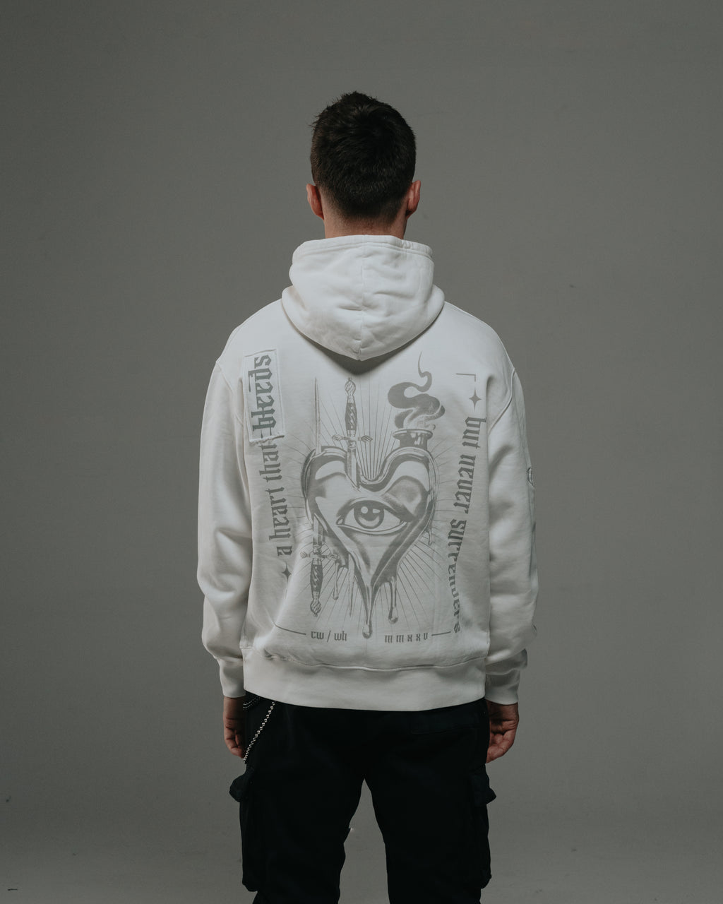 CW/WH Hoodie OffWhite