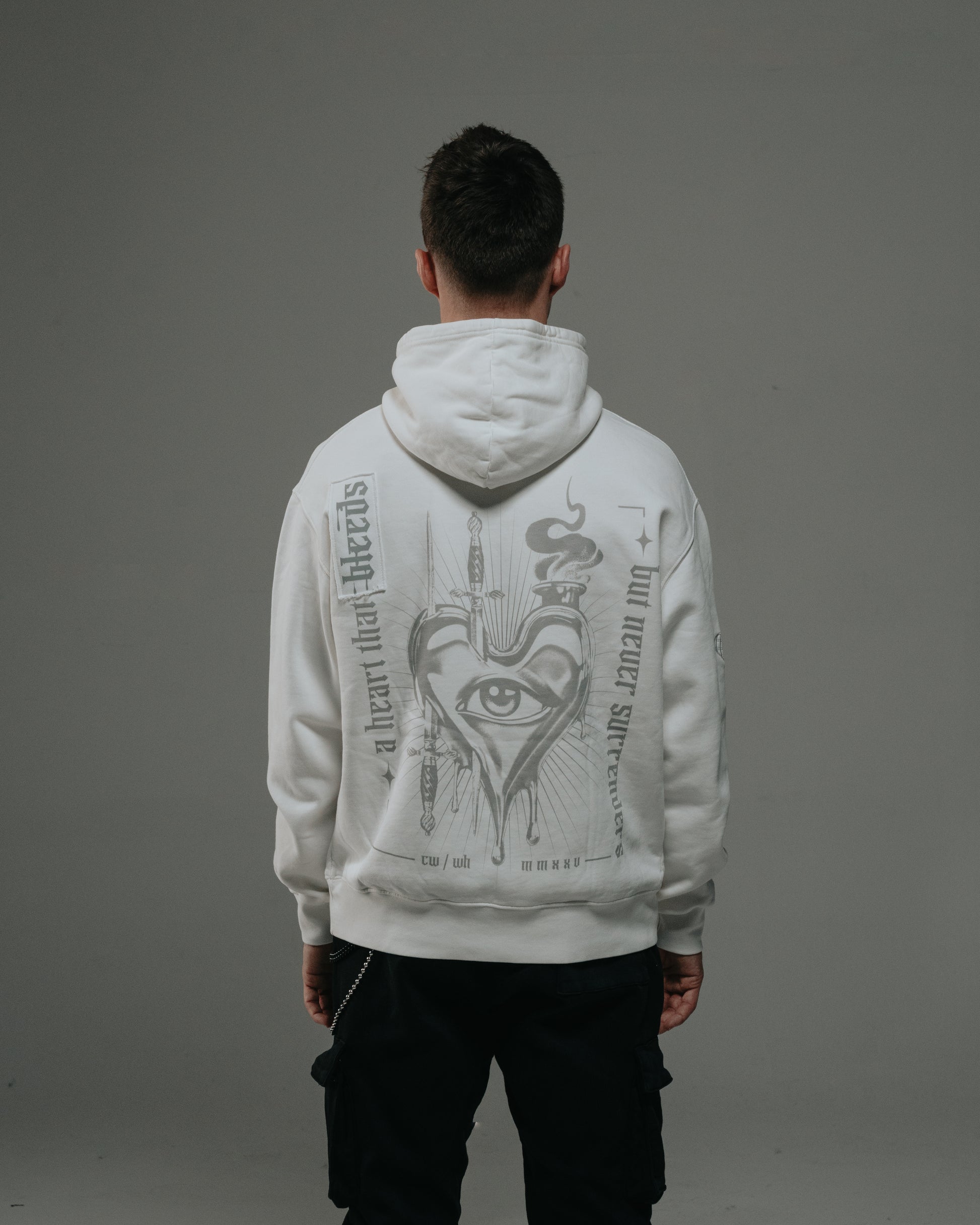 CW/WH Hoodie OffWhite