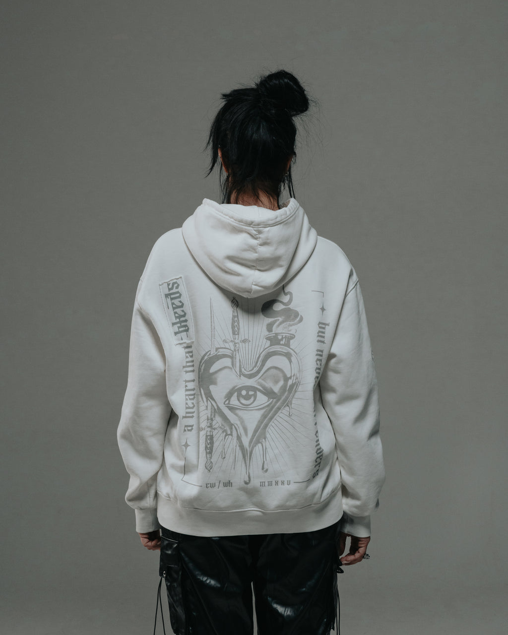 CW/WH Hoodie OffWhite