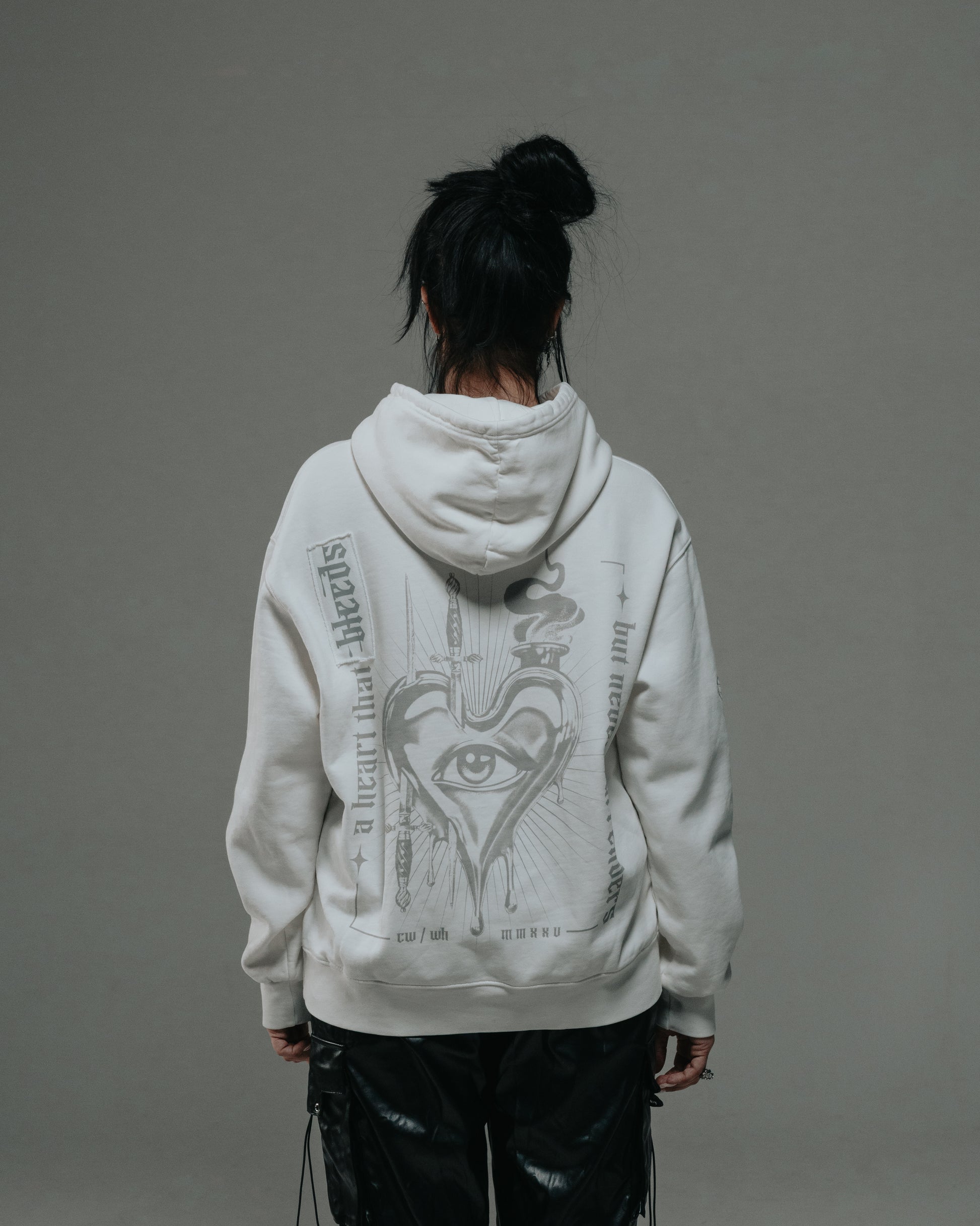 CW/WH Hoodie OffWhite