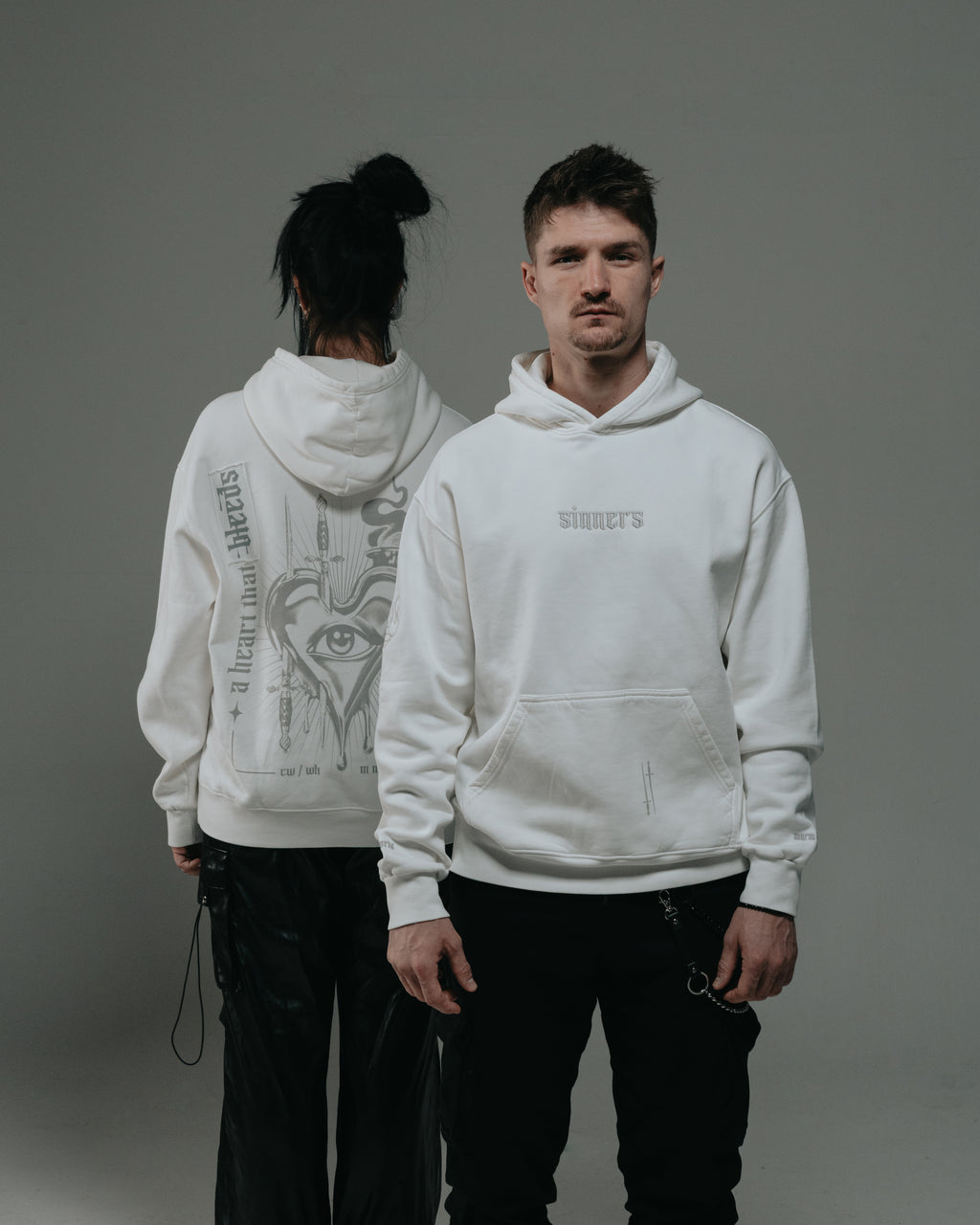 CW/WH Hoodie OffWhite