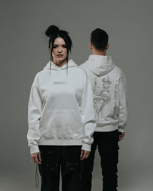 CW/WH Hoodie OffWhite