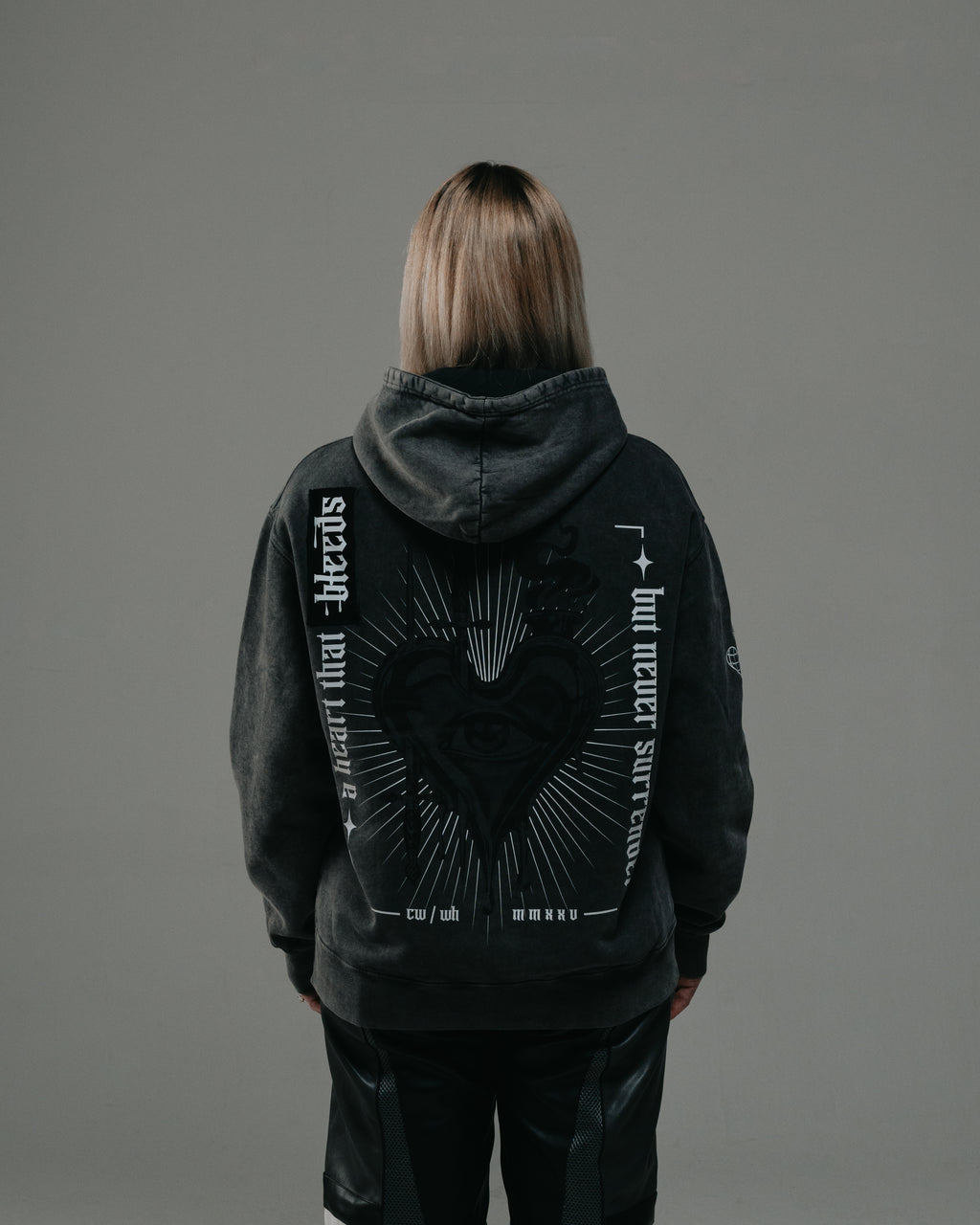 CW/WH Hoodie GreyWash